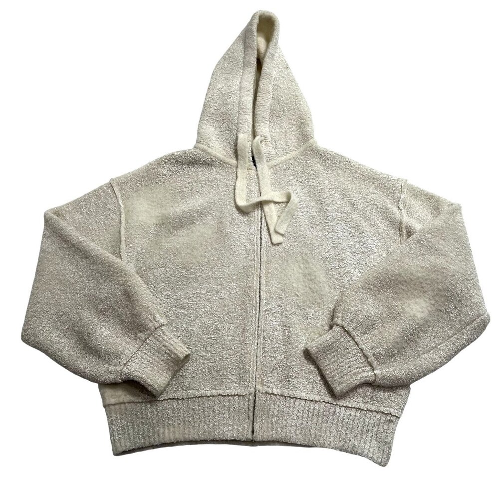 Represent Whip Hoodie in Antique White